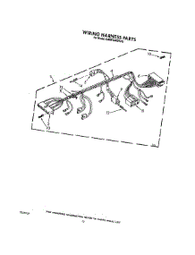 09 - Wiring Harness parts for Kitchenaid Washer KAWE564WAL2 from AppliancePartsPros.com