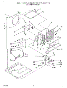 02 - Airflow And Control parts for Whirlpool Air Conditioner BPAC1200FS0 from AppliancePartsPros.com
