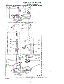 07 - Gearcase parts for Whirlpool Washer LA5380XPW2 from AppliancePartsPros.com