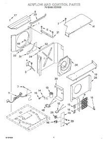 03 - Air Flow And Control parts for Whirlpool Air Conditioner RE183G0 from AppliancePartsPros.com