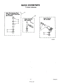 11 - Water System parts for Whirlpool Washer LA7681XSW0 from AppliancePartsPros.com