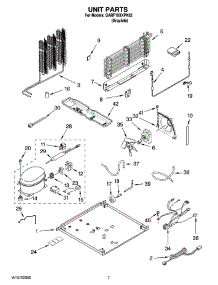 04 - Unit Parts parts for Whirlpool Refrigerator GARF19XXPK02 from AppliancePartsPros.com