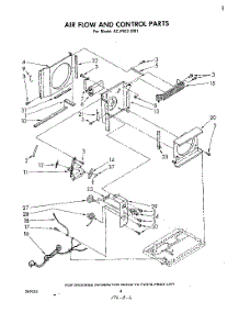 03 - Airflow And Control Parts parts for Whirlpool Air Conditioner ACP502XM1 from AppliancePartsPros.com