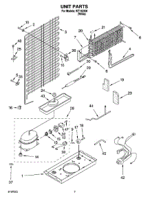 04 - Unit Parts parts for Whirlpool Refrigerator IKT162300 from AppliancePartsPros.com