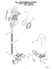 06 - Fill And Overfill Parts parts for Whirlpool Dishwasher IUD8000RS6 from AppliancePartsPros.com