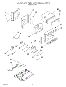03 - Air Flow And Control parts for Whirlpool Air Conditioner RA611 from AppliancePartsPros.com