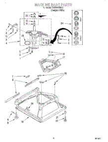 05 - Machine Base parts for Whirlpool Washer TAWB600EQ1 from AppliancePartsPros.com