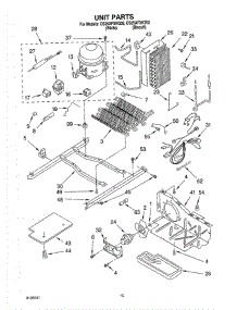 09 - Unit Parts parts for Whirlpool Refrigerator CS25AFXKT02 from AppliancePartsPros.com