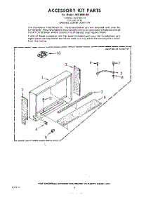 05 - Accessory Kit Parts parts for Whirlpool Air Conditioner ACFW0940 from AppliancePartsPros.com