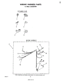08 - Wiring Harness parts for Whirlpool Washer LA5300XPW1 from AppliancePartsPros.com