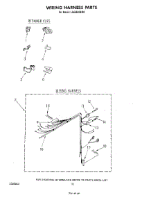 09 - Wiring Harness parts for Whirlpool Washer LA6380XSW0 from AppliancePartsPros.com