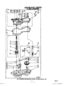 07 - Gearcase parts for Whirlpool Washer LC4500XKW0 from AppliancePartsPros.com