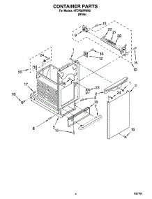 04 - Container Parts parts for Kitchenaid Compactor KFCP02IRWH0 from AppliancePartsPros.com