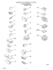 06 - Wiring Harness parts for Whirlpool Washer 8LSR5233EZ0 from AppliancePartsPros.com