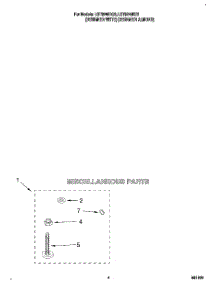 03 - Miscellaneous parts for Whirlpool Washer LST9245BQ2 from AppliancePartsPros.com