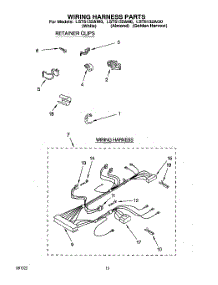 08 - Wiring Harness parts for Whirlpool Washer LST6132AG0 from AppliancePartsPros.com