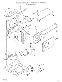 03 - Air Flow And Control parts for Whirlpool Air Conditioner RA243K0 from AppliancePartsPros.com