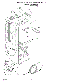 02 - Refrigerator Liner Parts parts for Whirlpool Refrigerator 7SS25HFXMS00 from AppliancePartsPros.com