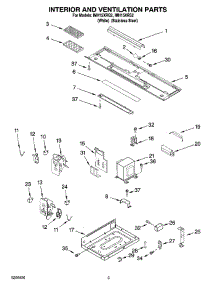 03 - Interior And Ventilation Parts parts for Whirlpool Microwave IMH15XRQ2 from AppliancePartsPros.com