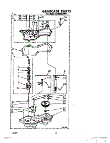 08 - Gearcase parts for Whirlpool Washer LC4900XKW0 from AppliancePartsPros.com