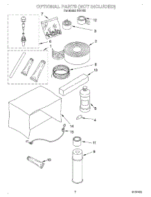 05 - Optional parts for Whirlpool Air Conditioner R141G0 from AppliancePartsPros.com