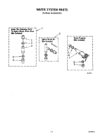 10 - Water System parts for Whirlpool Washer 6LA9320XTW1 from AppliancePartsPros.com