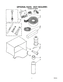 06 - Optional parts for Whirlpool Air Conditioner AC1352XS0 from AppliancePartsPros.com
