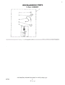 10 - Miscellaneous , Literature And Optional parts for Whirlpool Washer LC4900XMW1 from AppliancePartsPros.com