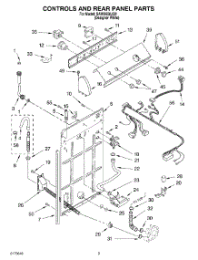 02 - Controls And Rear Panel parts for Whirlpool Washer SAWX650JQ0 from AppliancePartsPros.com