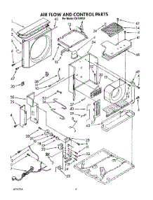 03 - Air Flow And Control parts for Whirlpool Air Conditioner CA13WQ4 from AppliancePartsPros.com
