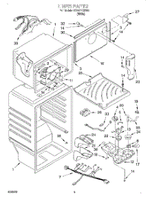 03 - Liner parts for Whirlpool Refrigerator ST21PKXHW00 from AppliancePartsPros.com