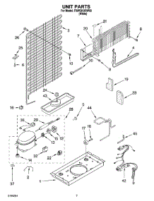 04 - Unit Parts parts for Whirlpool Refrigerator IT8WSKXRW00 from AppliancePartsPros.com