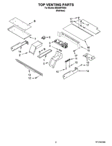 05 - Top Venting Parts, Optional Parts parts for Whirlpool Oven IBS550PRS03 from AppliancePartsPros.com