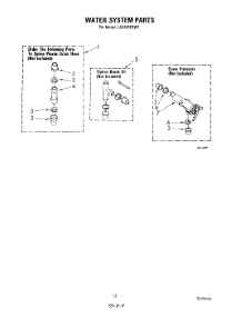 11 - Water System parts for Whirlpool Washer LA3400XSW1 from AppliancePartsPros.com