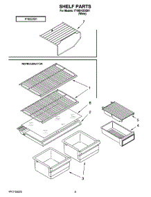 05 - Shelf Parts, Optional Parts parts for Whirlpool Refrigerator IT18DKXSQ01 from AppliancePartsPros.com