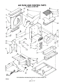 03 - Airflow And Control , Lit / Optional parts for Whirlpool Air Conditioner AC1504XM0 from AppliancePartsPros.com