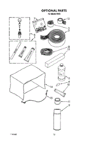 06 - Optional parts for Whirlpool Air Conditioner BFRH81 from AppliancePartsPros.com