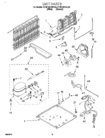 06 - Unit, Lit / Optional parts for Kitchenaid Refrigerator KTRD18KDAL03 from AppliancePartsPros.com