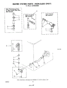 07 - Water System parts for Whirlpool Washer LA6700XMW0 from AppliancePartsPros.com