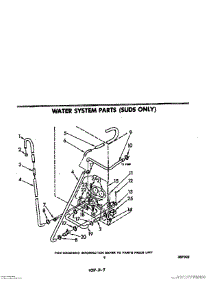 07 - Water System (Suds Only) parts for Whirlpool Washer LA7680XPW0 from AppliancePartsPros.com