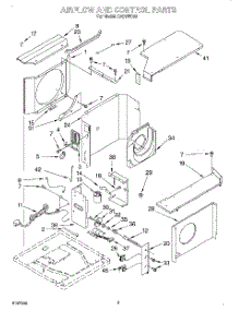02 - Airflow And Control parts for Whirlpool Air Conditioner CA21WC90 from AppliancePartsPros.com