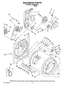 03 - Bulkhead Parts, Optional Parts (Not Included) parts for Maytag Dryer AED4470TQ0 from AppliancePartsPros.com