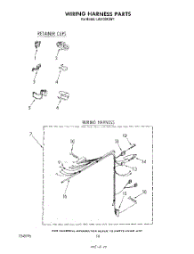 08 - Wiring Harness parts for Whirlpool Washer LA6150XSW1 from AppliancePartsPros.com