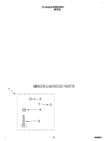 04 - Miscellaneous parts for Kitchenaid Washer KAWE870BWH1 from AppliancePartsPros.com