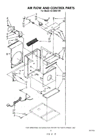 03 - Section parts for Whirlpool Air Conditioner ACS802XM from AppliancePartsPros.com