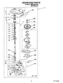 08 - Gearcase Parts, Optional Parts (Not Included) parts for Maytag Washer 7MMPD6845TM0 from AppliancePartsPros.com