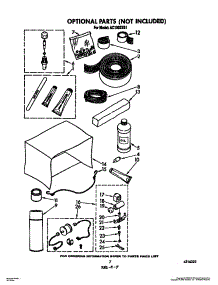 05 - Optional parts for Whirlpool Air Conditioner AC1002XS1 from AppliancePartsPros.com