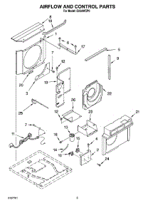 02 - Airflow And Control Parts parts for Whirlpool Air Conditioner CA24WCP0 from AppliancePartsPros.com