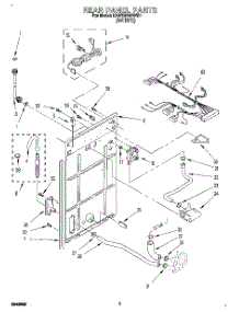 02 - Rear Panel parts for Kitchenaid Washer KAWE670BWH1 from AppliancePartsPros.com