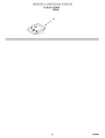 06 - Miscellaneous  Parts, Optional Parts parts for Whirlpool Dishwasher IJU35562 from AppliancePartsPros.com